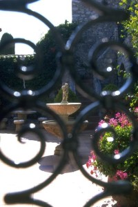 the fountain sealed