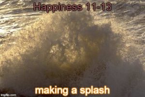 making a splash-meme