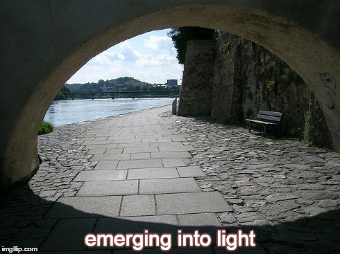 1-25 emerging into light